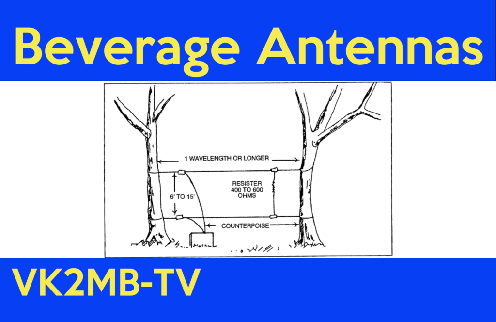 April 2014 Lecture — Beverage antennas