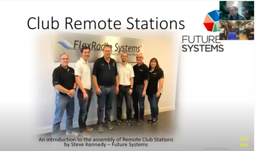 November 2021 Lecture – Amateur Remote Station