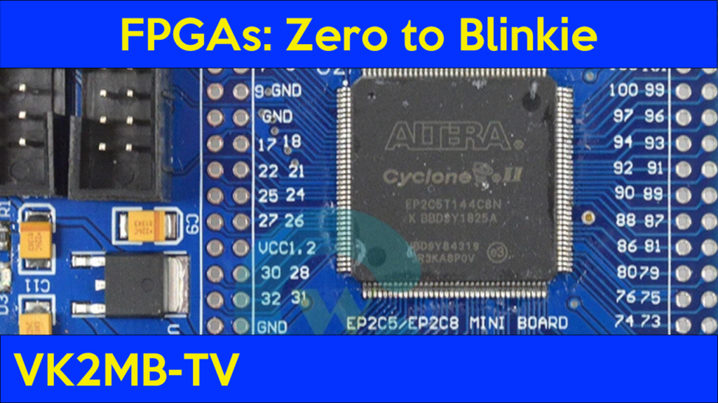 February 2026 Lecture: Field Programmable Gate Arrays: Zero to Blinkie